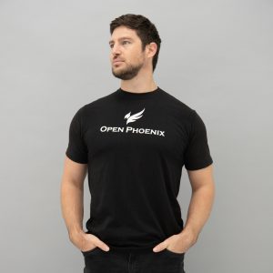 open phoenix black tshirt