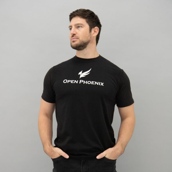 open phoenix black tshirt