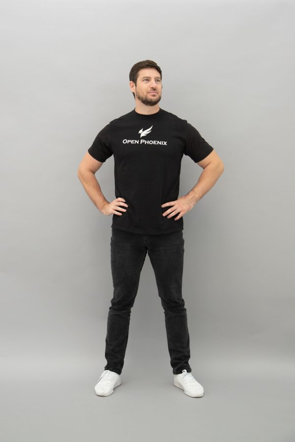 open phoenix black tshirt