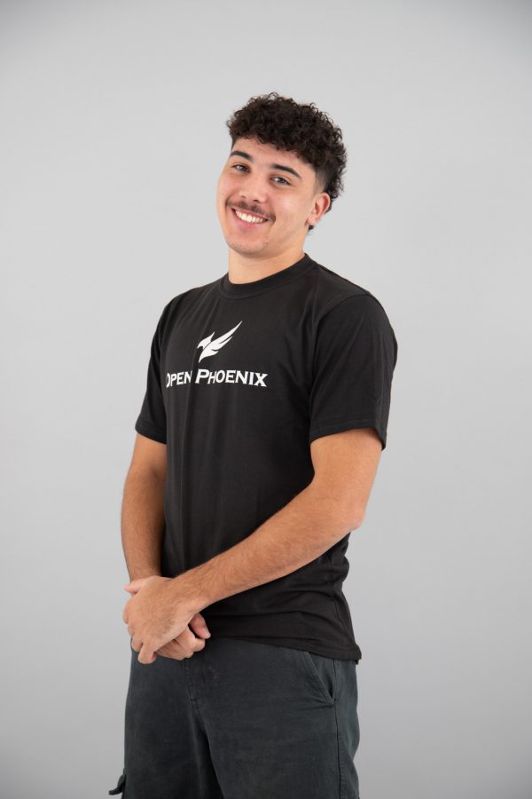 open phoenix black tshirt