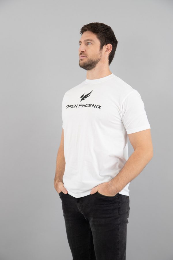 open phoenix white tshirt