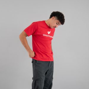 open phoenix red tshirt